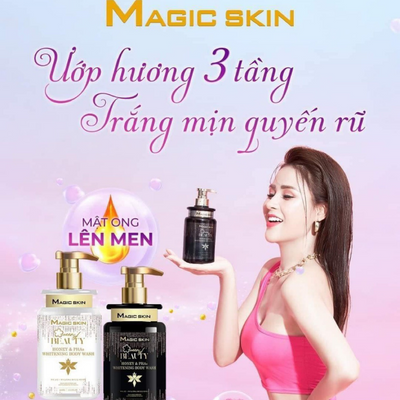 Sữa tắm trắng da hương nước hoa magic skin