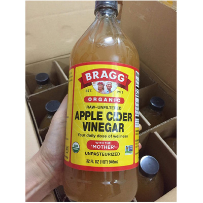 Giấm táo Bragg 946ml
