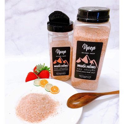 Muối hồng Himalaya hộp 500gr