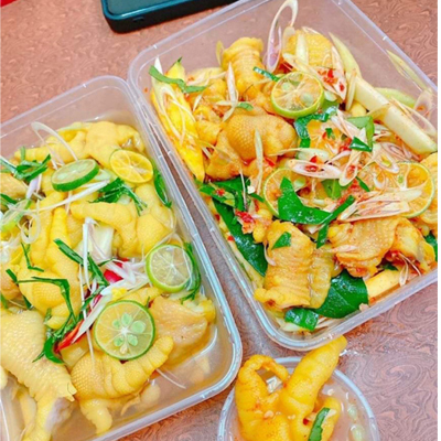 Chân gà xả tắc