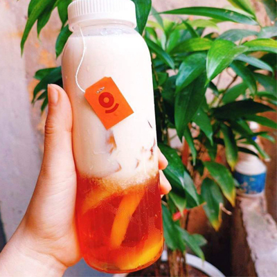 Trà sữa Phúc Long full toping