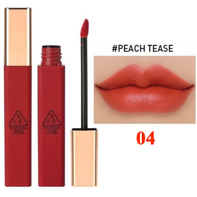 Son kem 3CE màu 04 (Peach Tease)