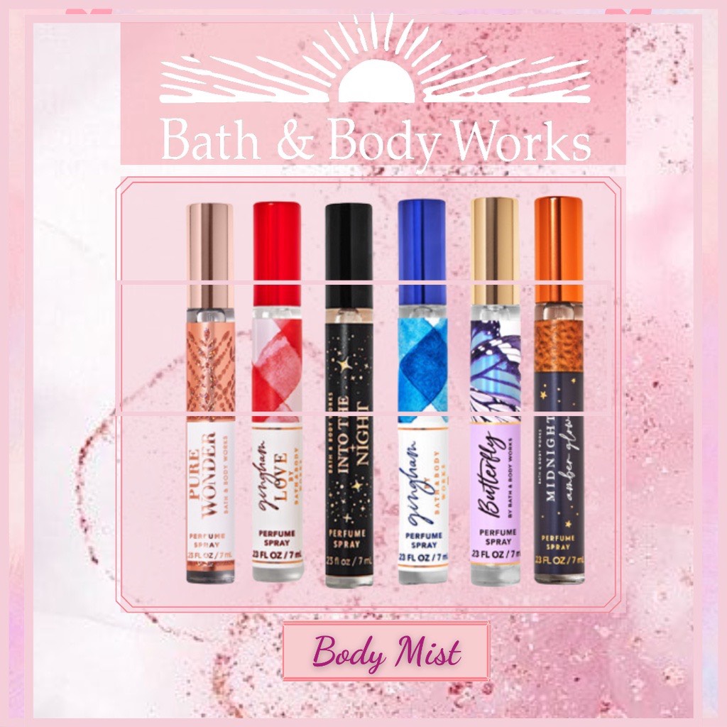 Xịt thơmBbath and Body work mini 10ml 