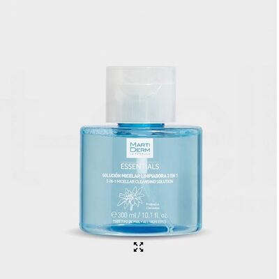 Nước Tẩy Trang - Martiderm Essentials Micellar Cleansing Solution 3 In 1 (300ml)