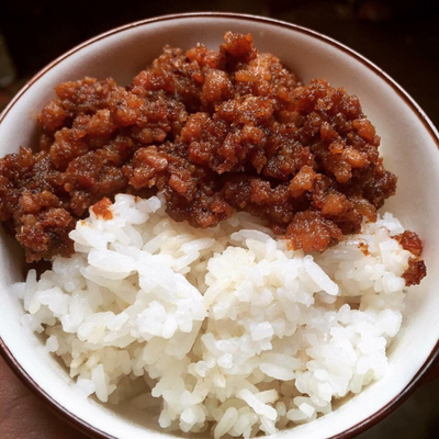 Thịt chưng mắm tép