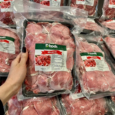 Bắp bò Úc thái sẵn/ Kg