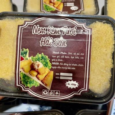 Nem kem bơ hải sản/ Sét