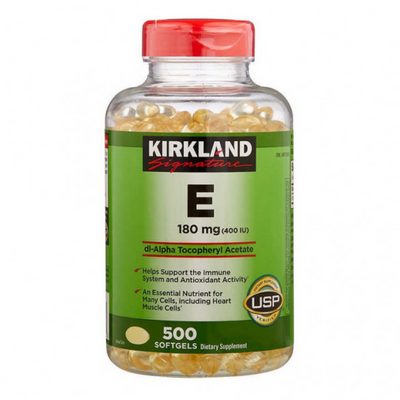 Vitamin E Kirkland 400IU 500 viên của Mỹ