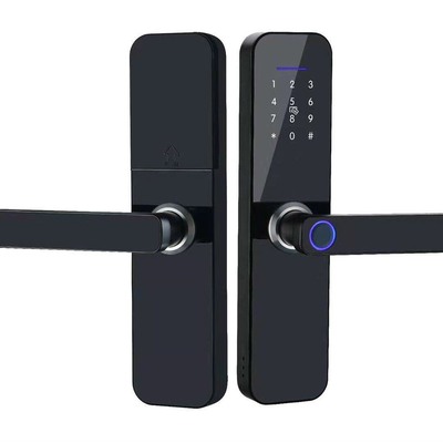 Khóa cửa thông minh - Mã: D05 (Chức năng: mật mã, thẻ từ, vân tay, chìa khoá cơ, app điện thoại)