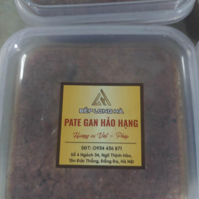 Patê gan hương vị Việt Pháp/ Hộp 500gr
