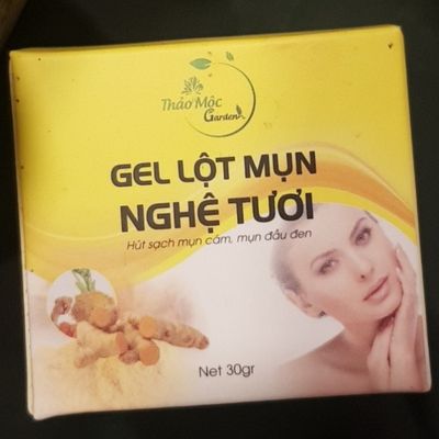 Gel lột mụn nghệ tươi