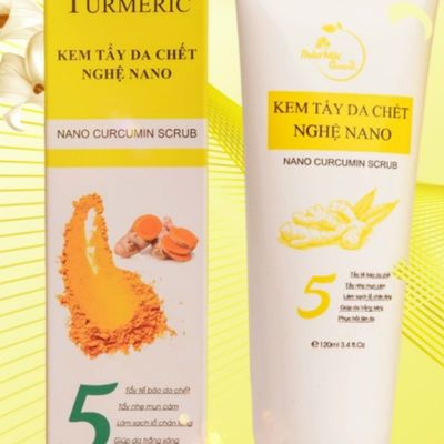 Kem tẩy da chết nghệ nano